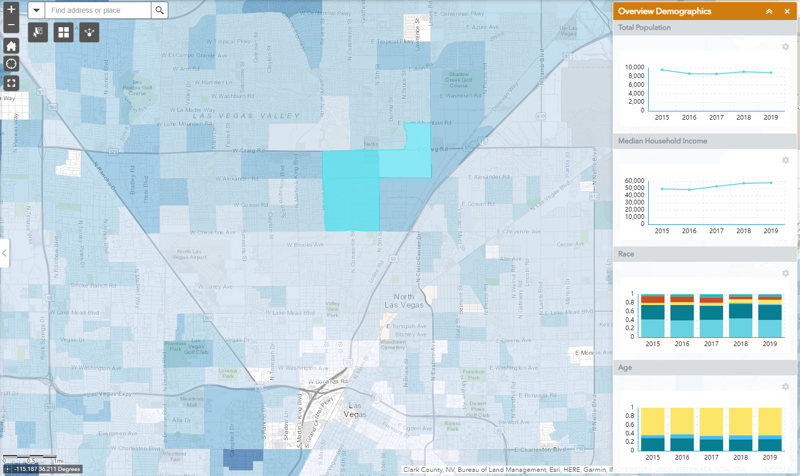 SNS Community Data Map