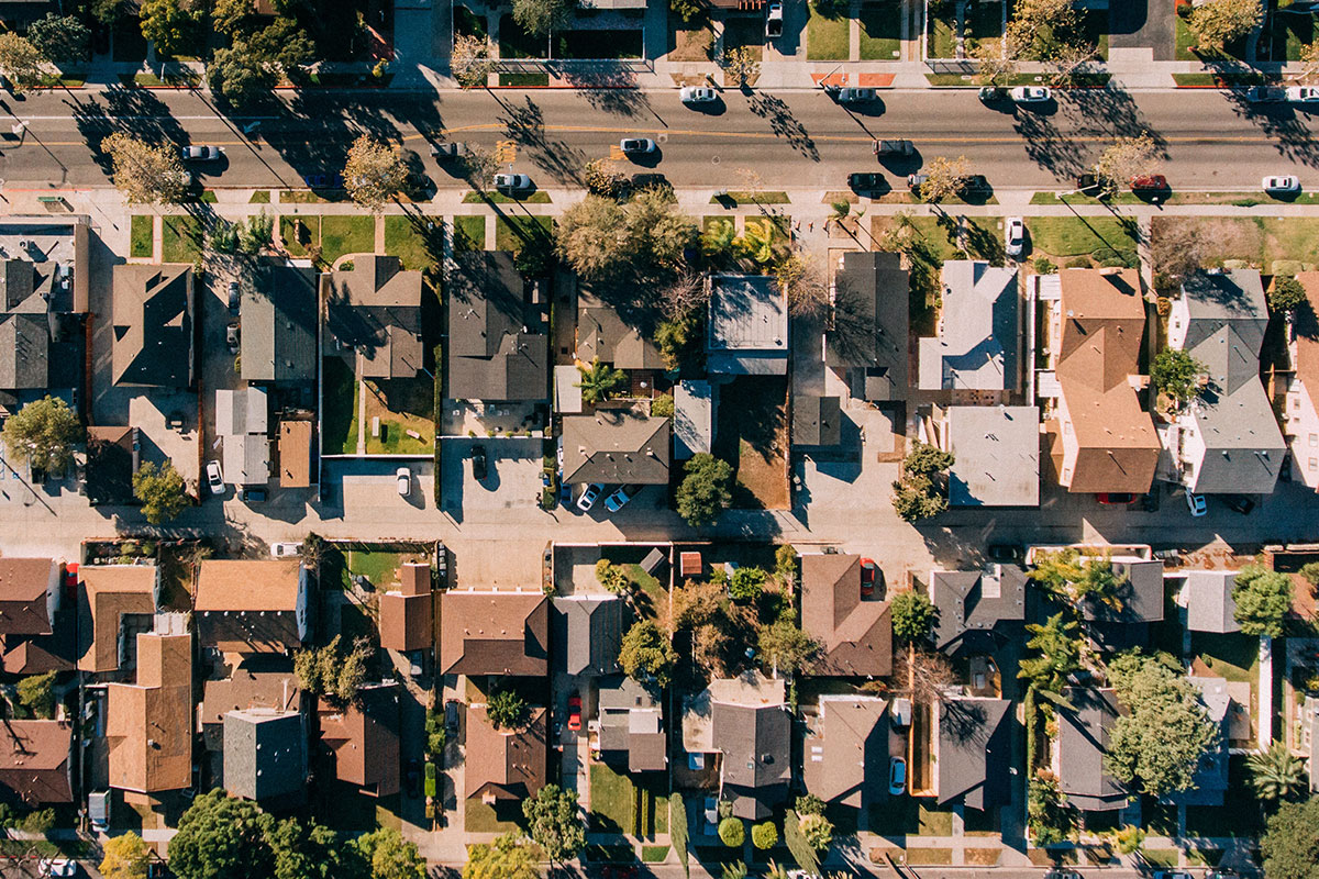 neal-e-johnson-1541063-unsplash Top-down View of Residential Neighborhood
